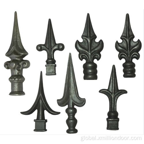 Forged Iron Parts for Gate Fence Forged iron parts spearhead Supplier